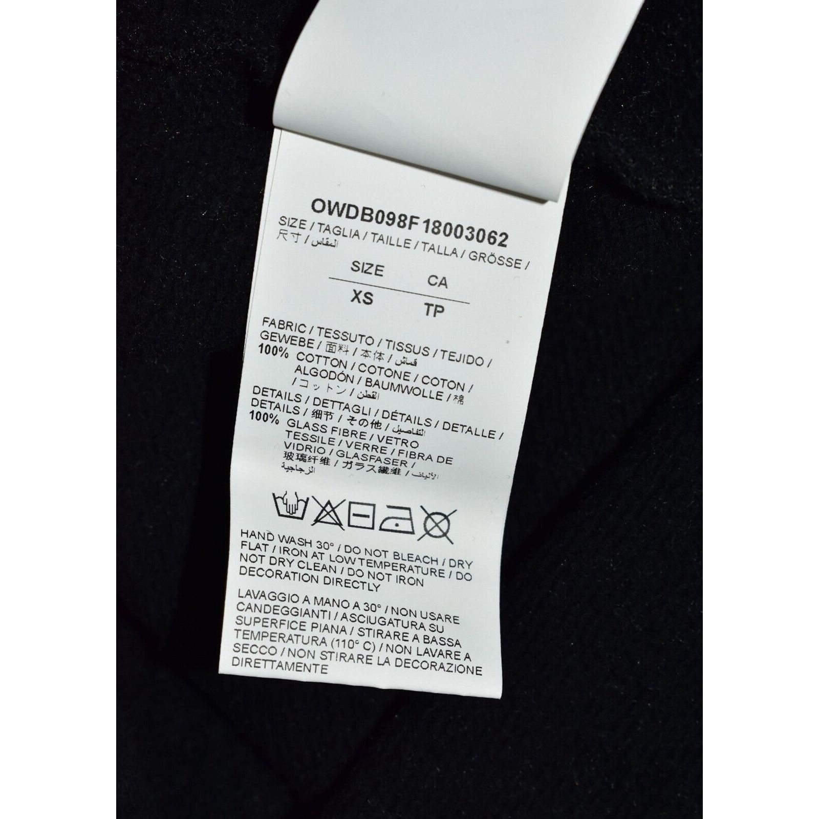 Off-White D0 NEW OFF-WHITE C/O VIRGIL ABLOH MAIN LABEL 2013 Sweater XS Size XS / US 0-2 / IT 36-38 - 6 Thumbnail
