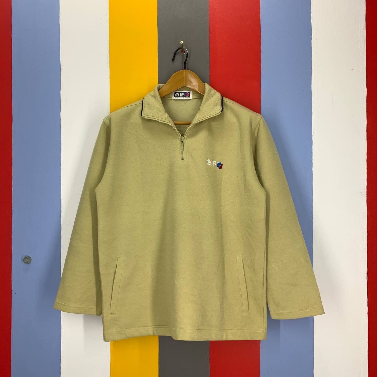 Other ELF LUBRICANT Small Logo Sweatshirt #2420-13 Size US M / EU 48-50 / 2 - 1 Thumbnail