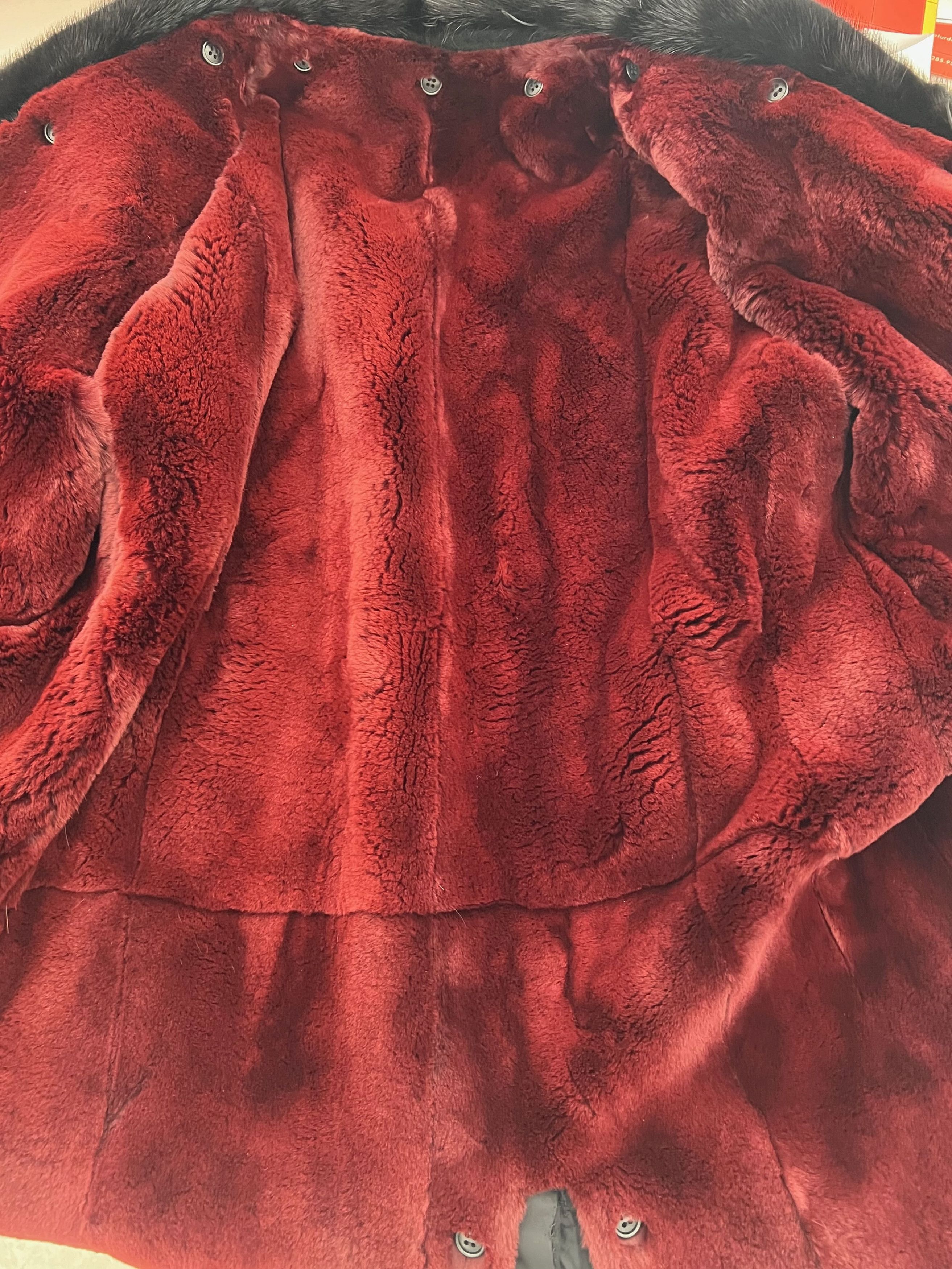 Brioni BRIONI Cashmere Mink Fur Overcoat, Size 52R Size US L / EU 52-54 / 3 - 5 Thumbnail