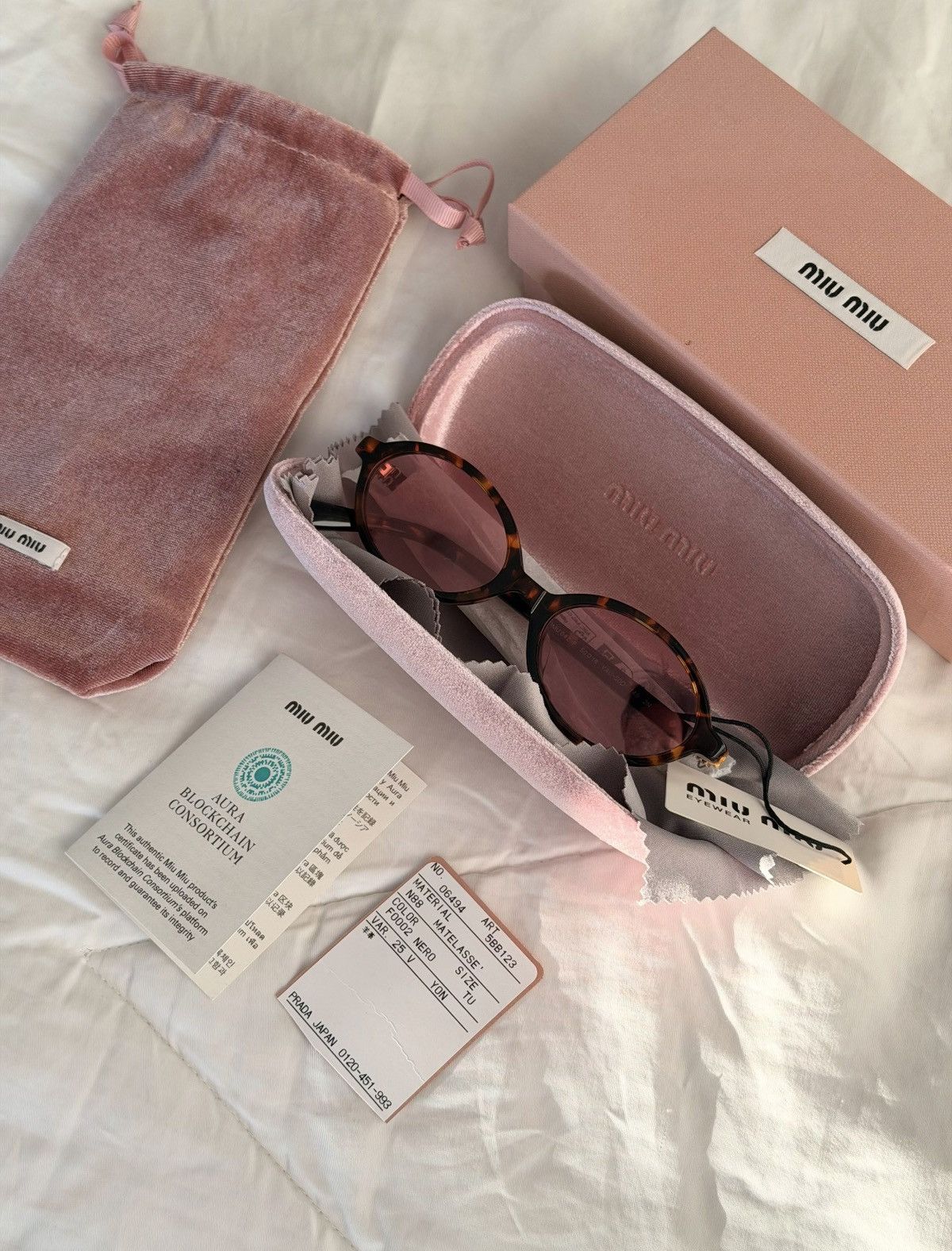 Miu Miu Miu Miu Regard Sunglasses Brand New with Tags Size ONE SIZE - 2 Thumbnail