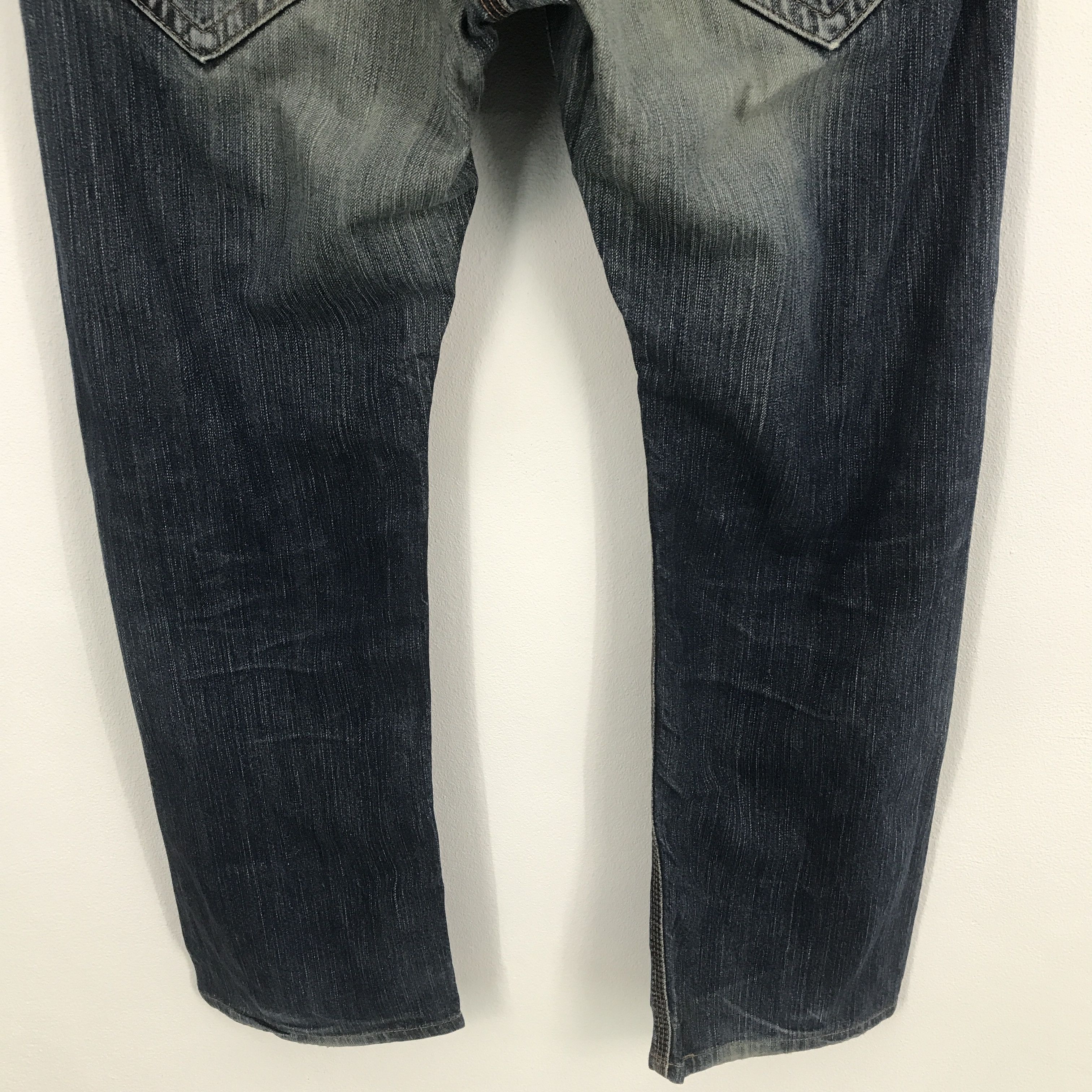 Edwin × Japanese Brand Rare Edwin distressed denim Jeans Size US 30 / EU 46 - 5 Thumbnail