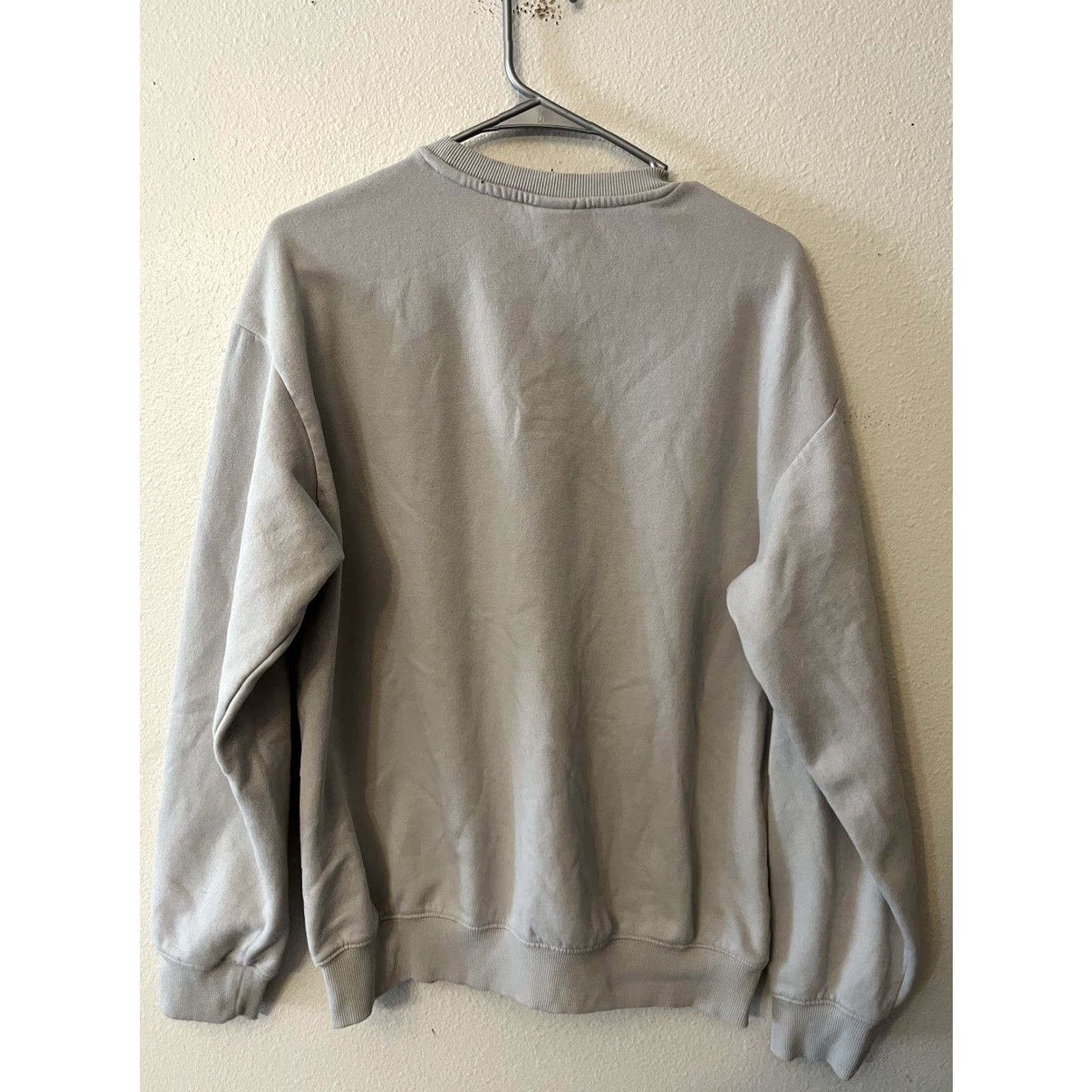 H&M H&M Mens Sweatshirt Size Small Gray Fleece Relaxed Fit Crew Neck Pullover Size US S / EU 44-46 / 1 - 3 Thumbnail