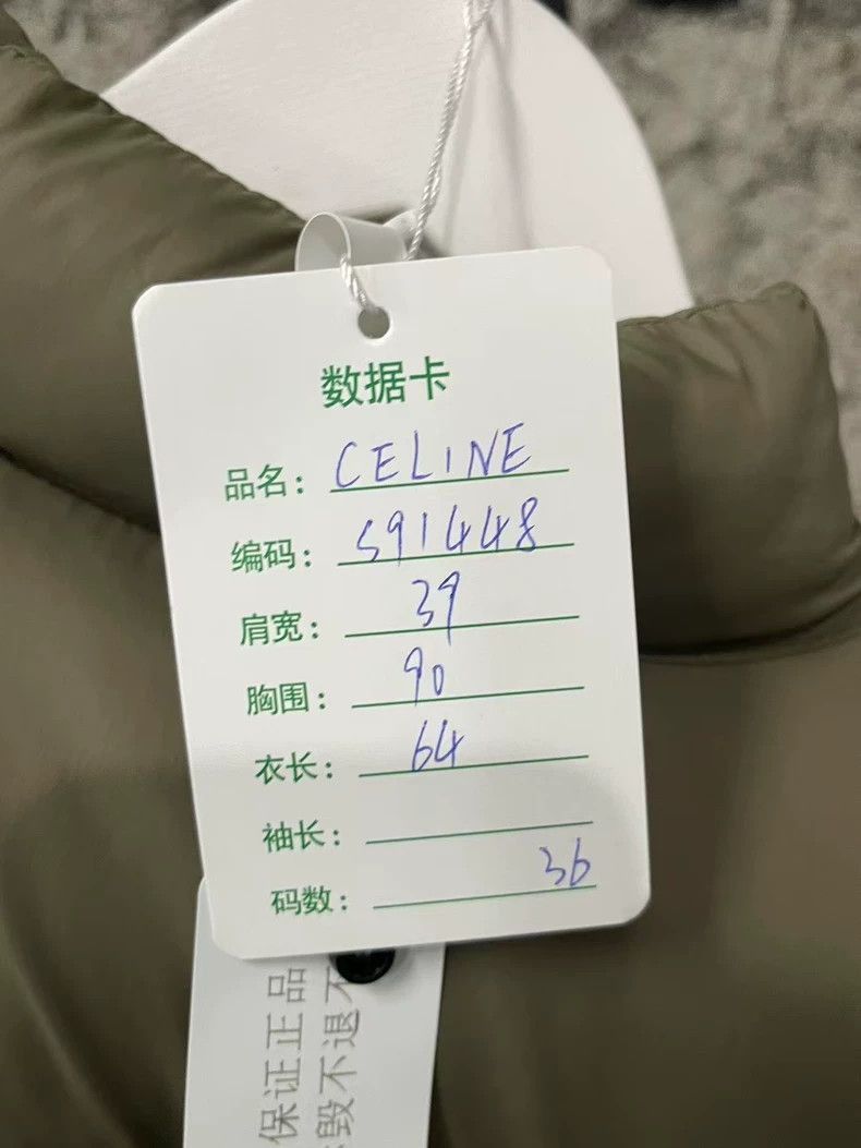 Celine Celine Padded Vest with Golden Buttons Size US S / EU 44-46 / 1 - 9 Thumbnail