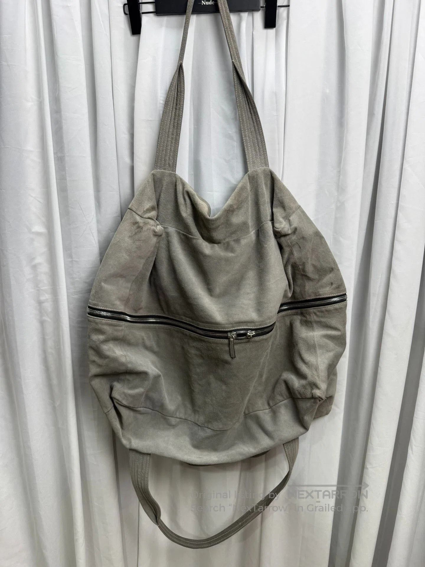 Ann Demeulemeester Ann Demeulemeester Oversized Suede Tote. Size ONE SIZE - 4 Thumbnail
