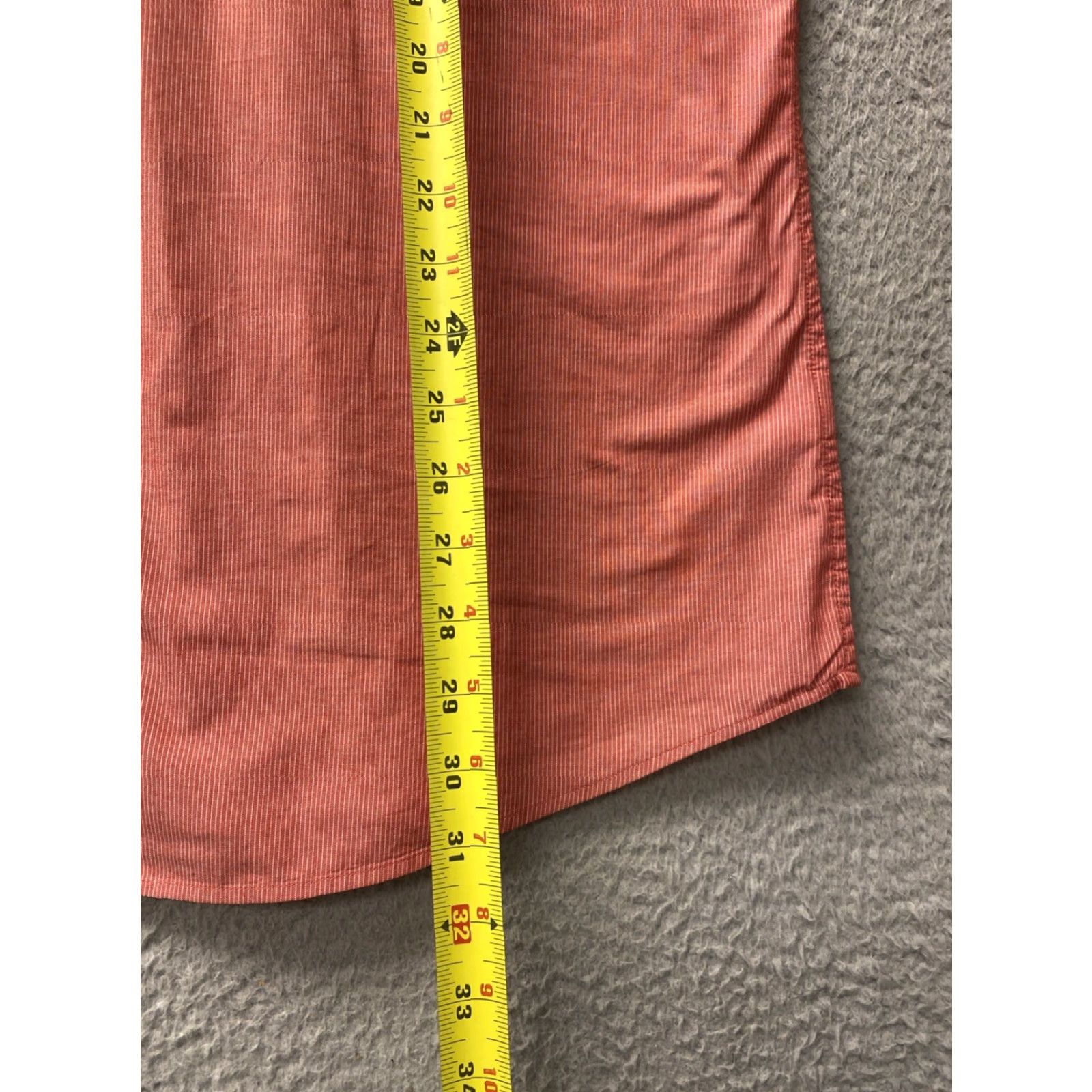 Banana Republic VINTAGE Banana Republic Shirt Men XXL Casual Short Sleeve Collared Red Stripes Cotton Size US XXL / EU 58 / 5 - 6 Thumbnail