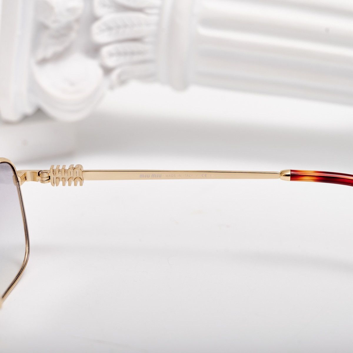 Miu Miu MIU MIU 0MU A53S 5AK04O SUNGLASSES Size ONE SIZE - 4 Thumbnail