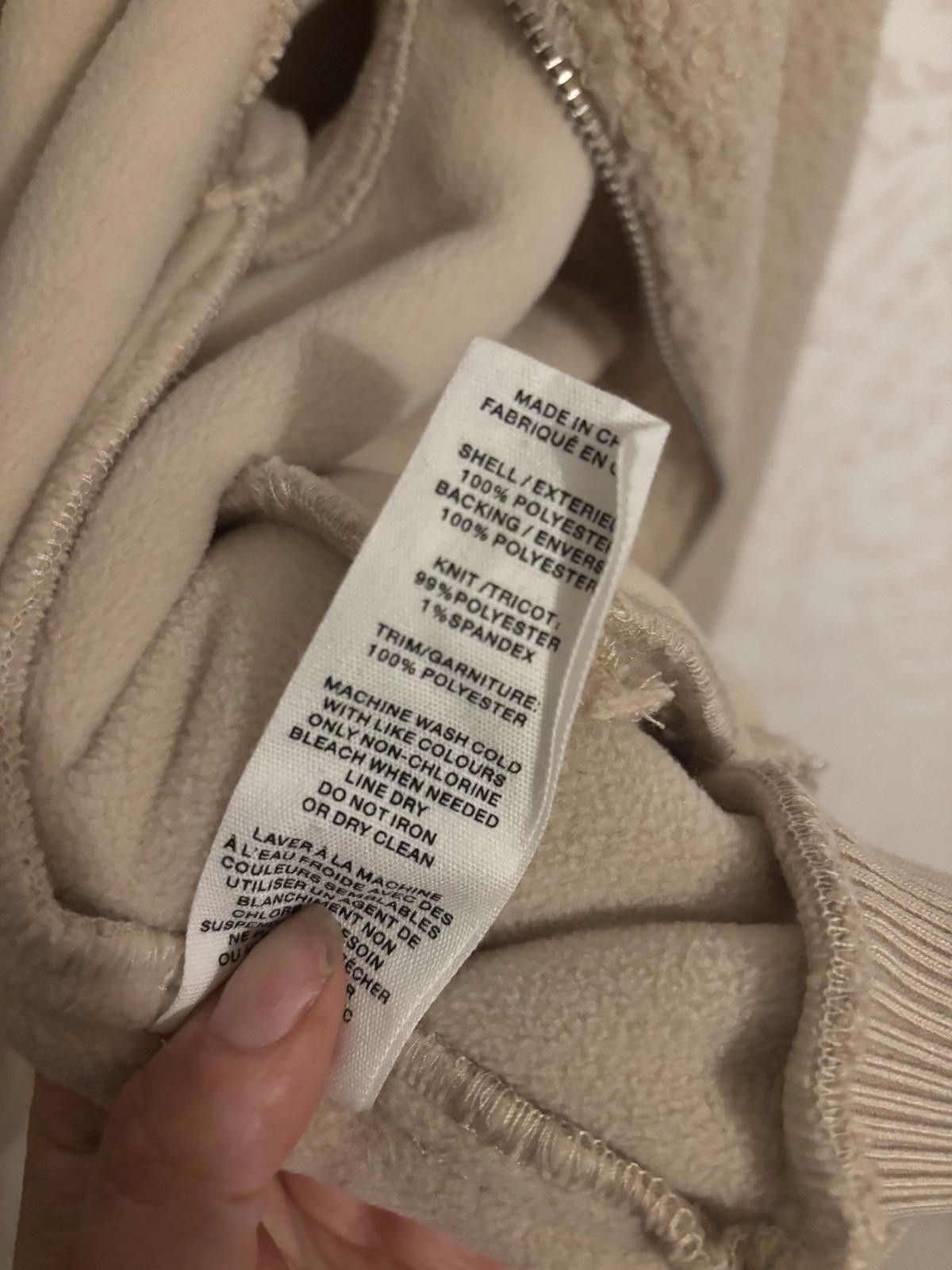 Designer Avec Les Filles Soft Sherpa Zip-Up Bomber Jacket X Size XS / US 0-2 / IT 36-38 - 9 Thumbnail