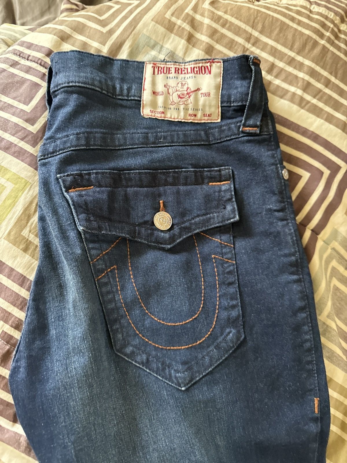 True Religion Rocco Relaxed Skinny Jeans W34 Size US 34 / EU 50 - 4 Thumbnail