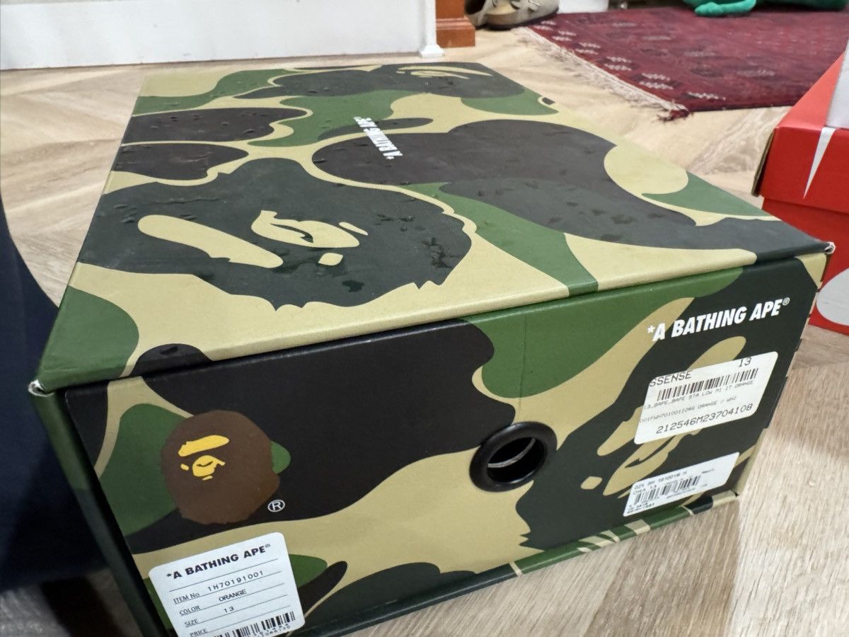 Bape Bapestas Orange Size US 13 / EU 46 - 16 Thumbnail