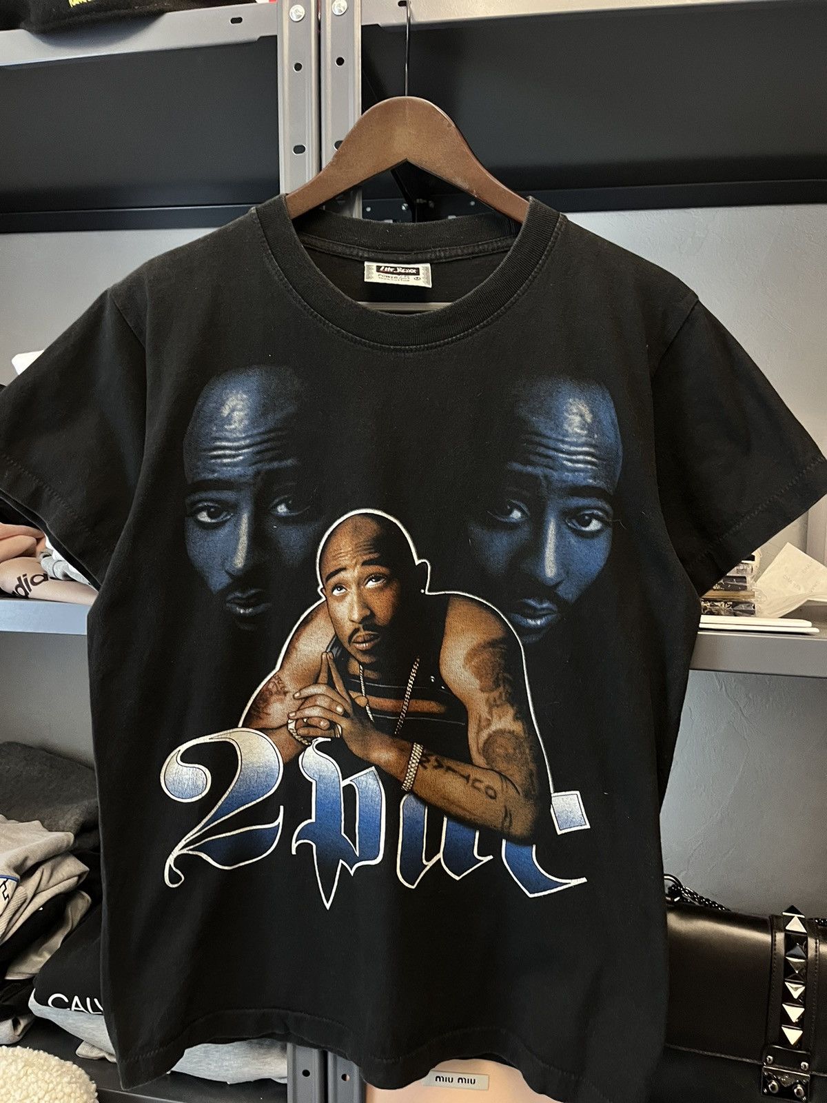Rap Tees Vintage 2Pac Shakur T-shirt Size US M / EU 48-50 / 2 - 1 Thumbnail