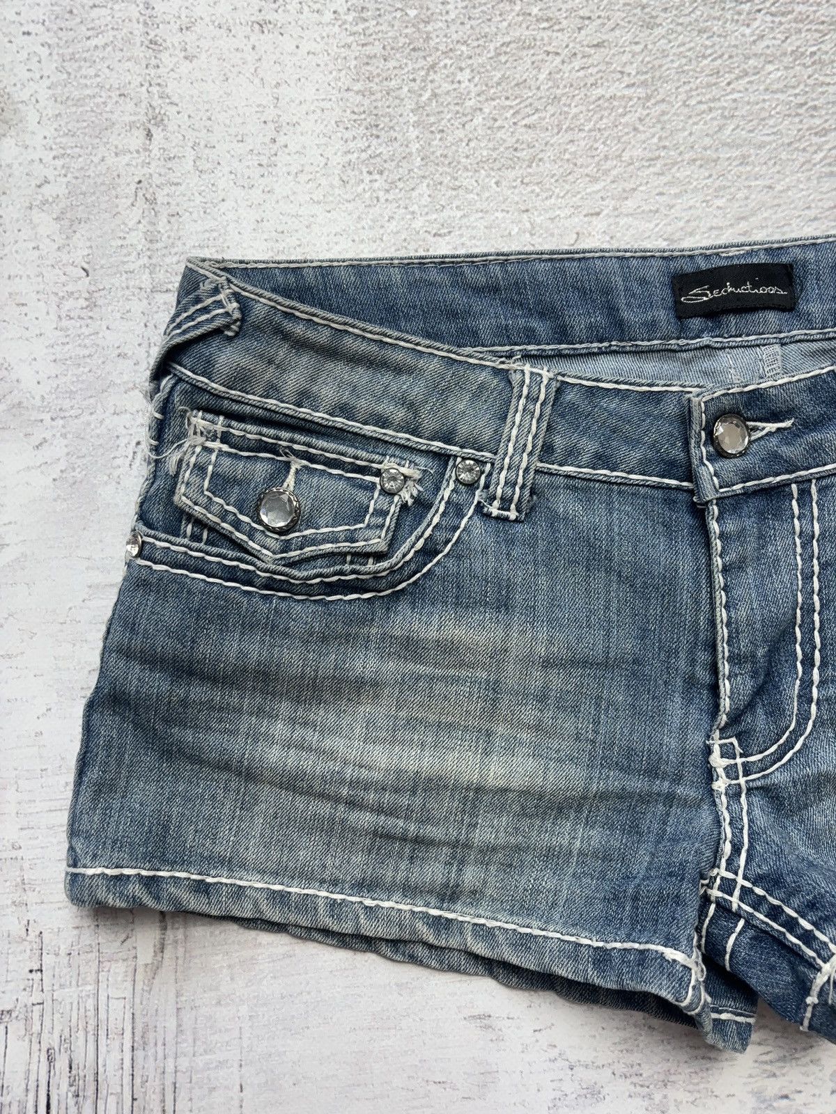 Other Micro mini denim vintage shorts Size 29" - 5 Thumbnail