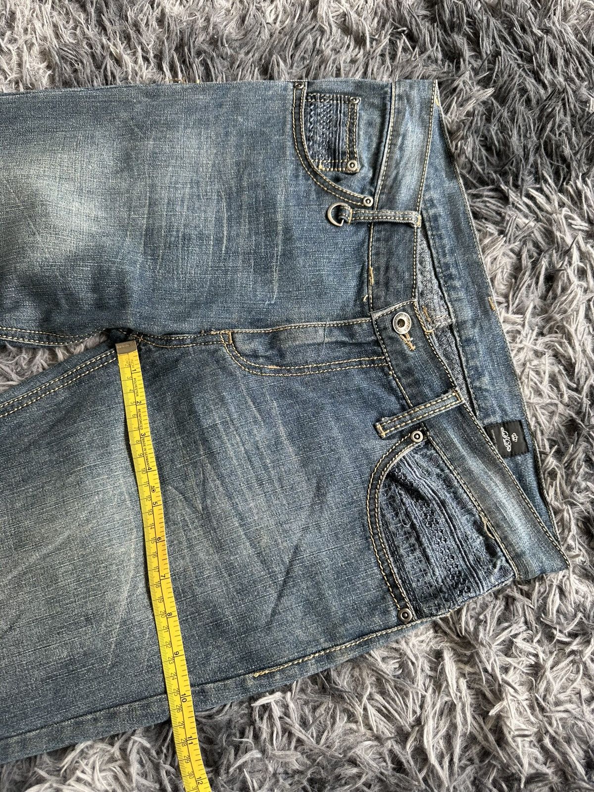 semanticdesign 2013FW Semanticdesign - jrock sashiko skull jeans Size US 32 / EU 48 - 15 Thumbnail
