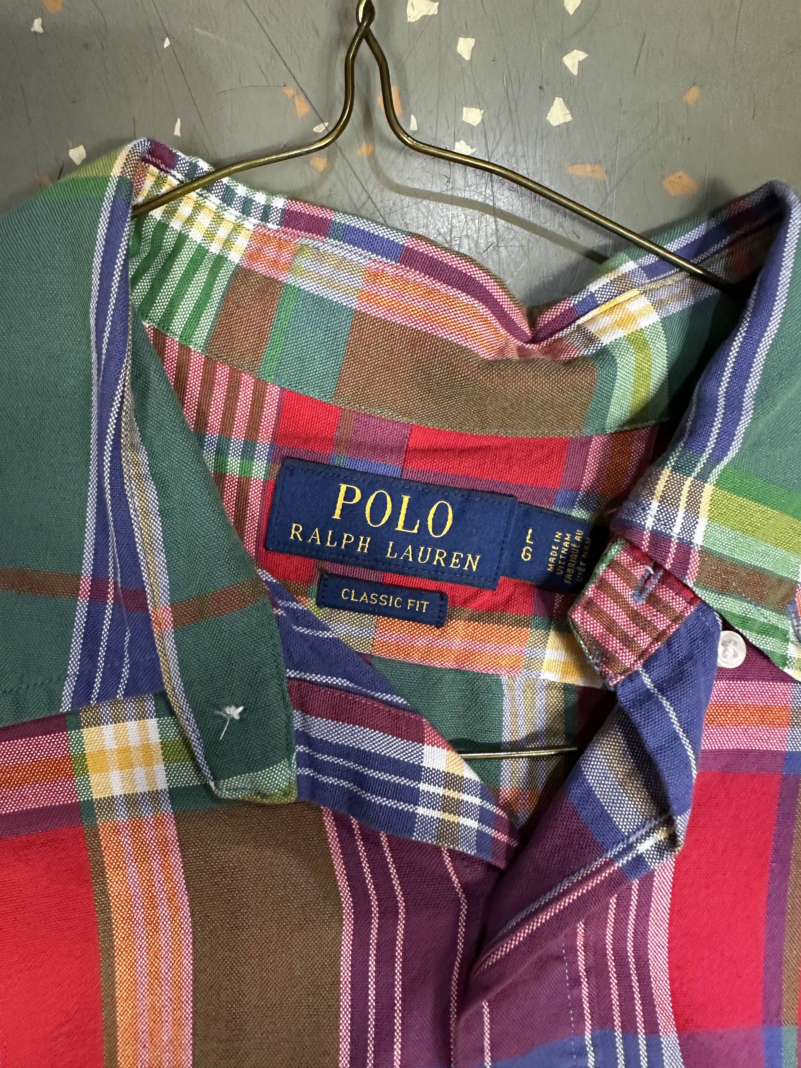 Polo Ralph Lauren Plaid Polo Ralph Lauren Shirt Button Up Classic L Size US L / EU 52-54 / 3 - 3 Thumbnail
