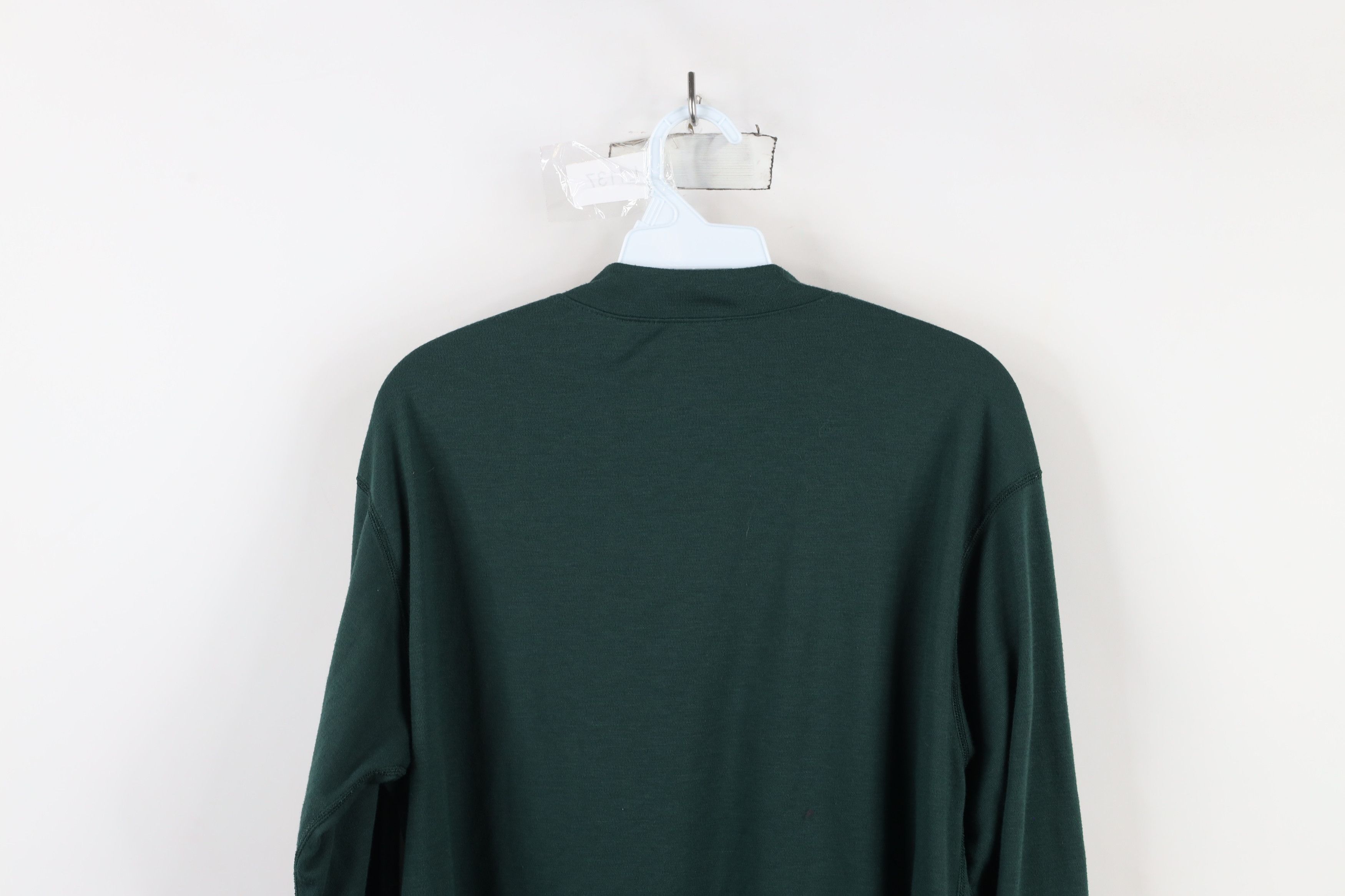 Cabelas × Vintage Vintage 90s Cabelas Knit Long Sleeve Henley T-Shirt USA Size US L / EU 52-54 / 3 - 9 Thumbnail
