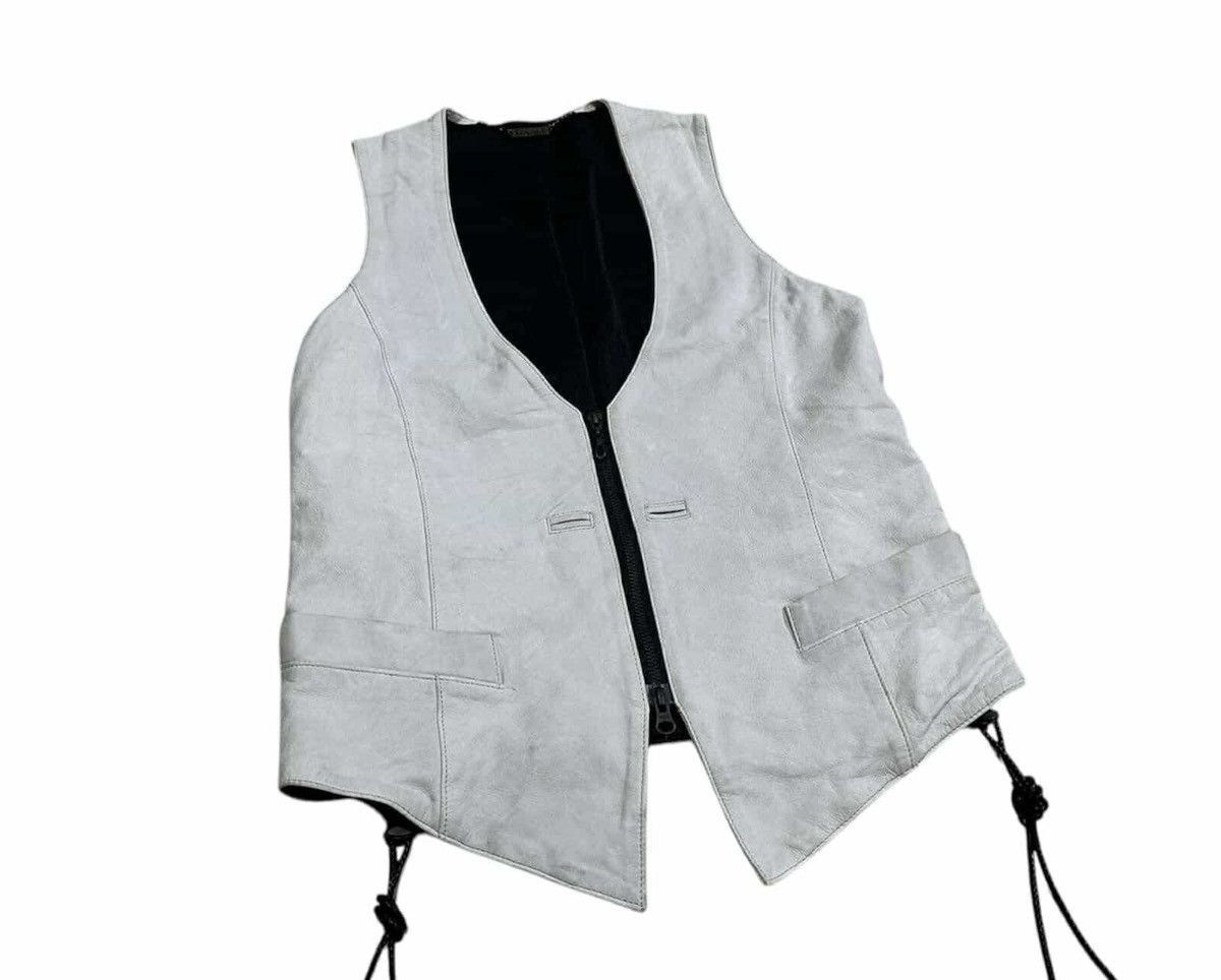 14th Addiction × If Six Was Nine × KMRii 🔥Y2K Archived Kiryuyrik Leather Vest Jacket Bondage Laces Up Size US L / EU 52-54 / 3 - 3 Thumbnail