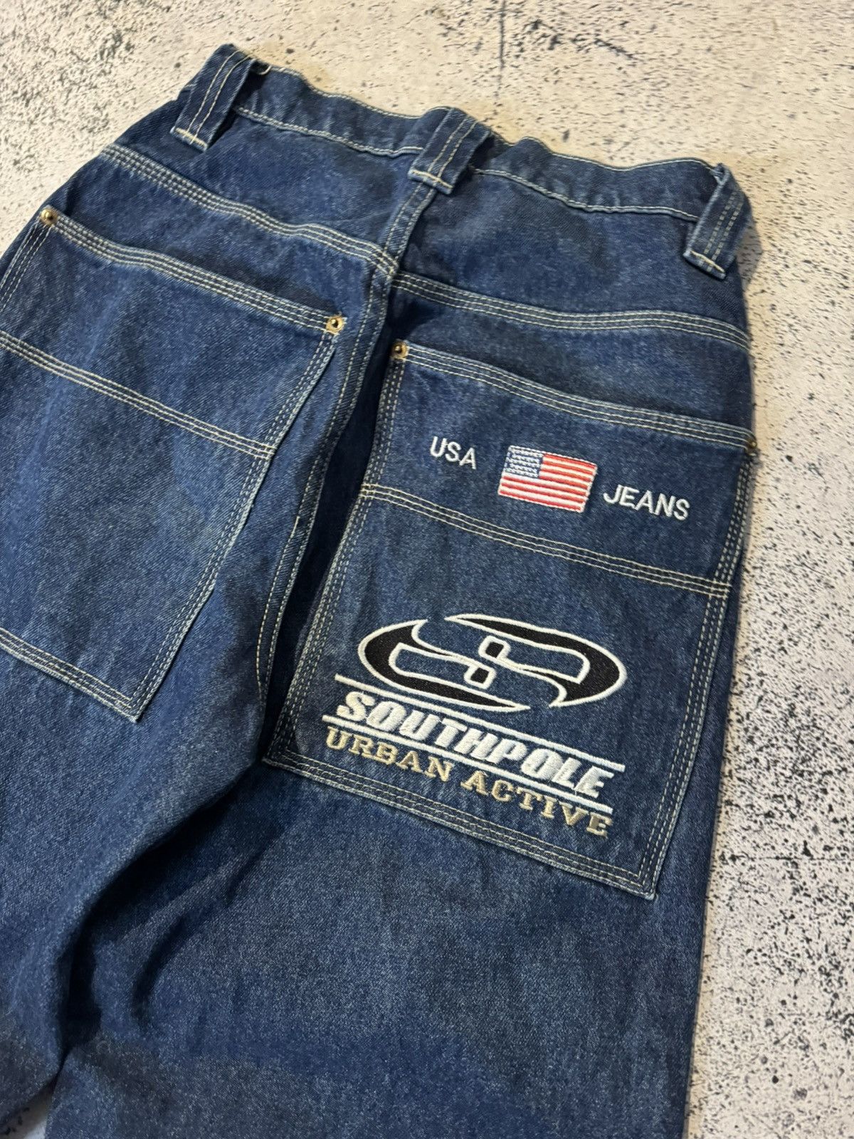 Southpole Wide vintage beggy jeans southpole rep Size US 28 / EU 44 - 6 Thumbnail