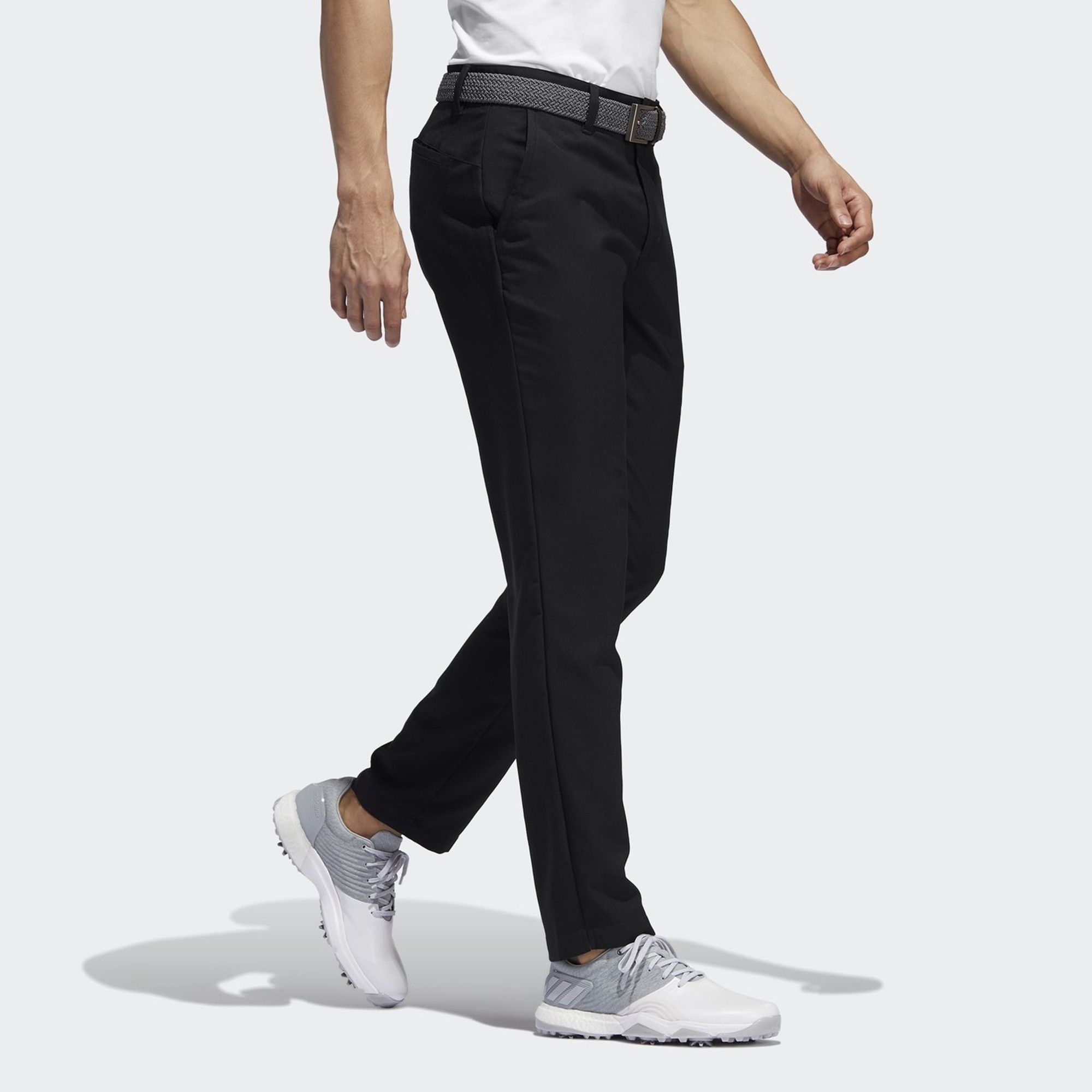 Adidas Adidas Advantage Black Pants CD5661 Open Flat Trouser Hem Size US 38 / EU 54 - 1 Thumbnail