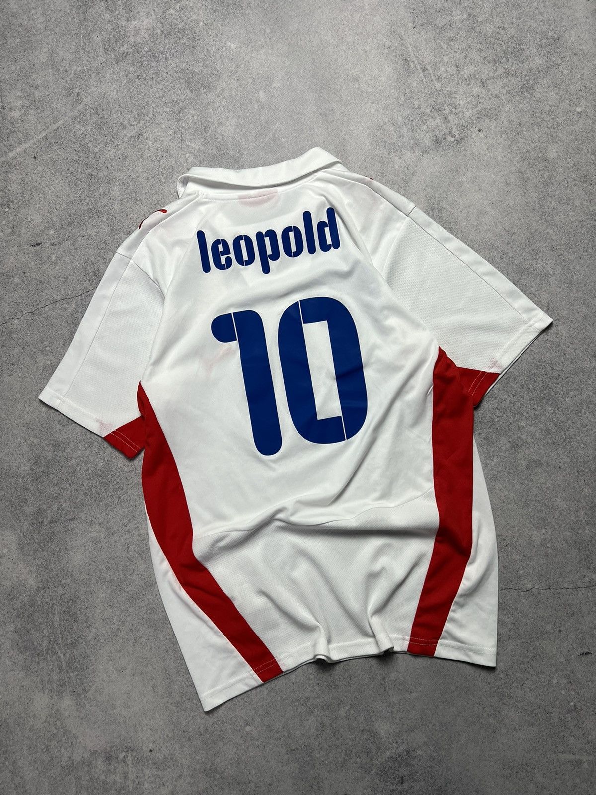 Puma Vintage Puma Czech Republic 2008 Football Blockcore Jersey Size US S / EU 44-46 / 1 - 8 Thumbnail