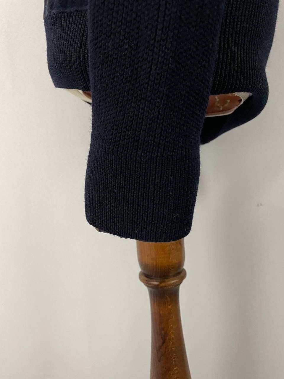 Maison Margiela Maison Margiela Sweater Navy Velour Size US M / EU 48-50 / 2 - 6 Thumbnail