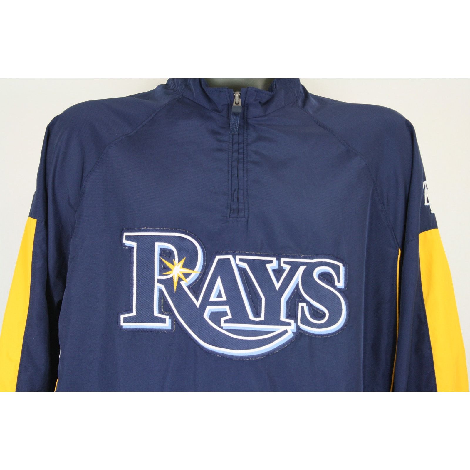 Majestic Tampa Bay Rays Authentic Majestic Pullover Windbreaker Size US XL / EU 56 / 4 - 2 Thumbnail