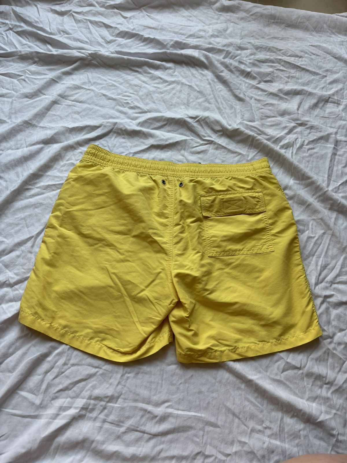 Polo Ralph Lauren Vintage Polo Ralph Lauren Yellow Swim Trunks Essential Size US 32 / EU 48 - 5 Thumbnail