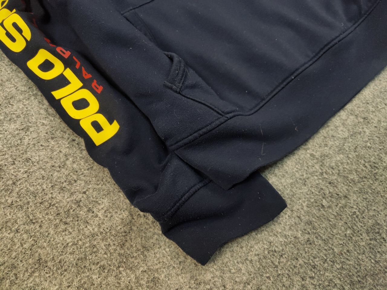 Polo Ralph Lauren Vintage 90's Polo Sport Ralph Lauren logo blue Hoodie Size US XL / EU 56 / 4 - 6 Thumbnail