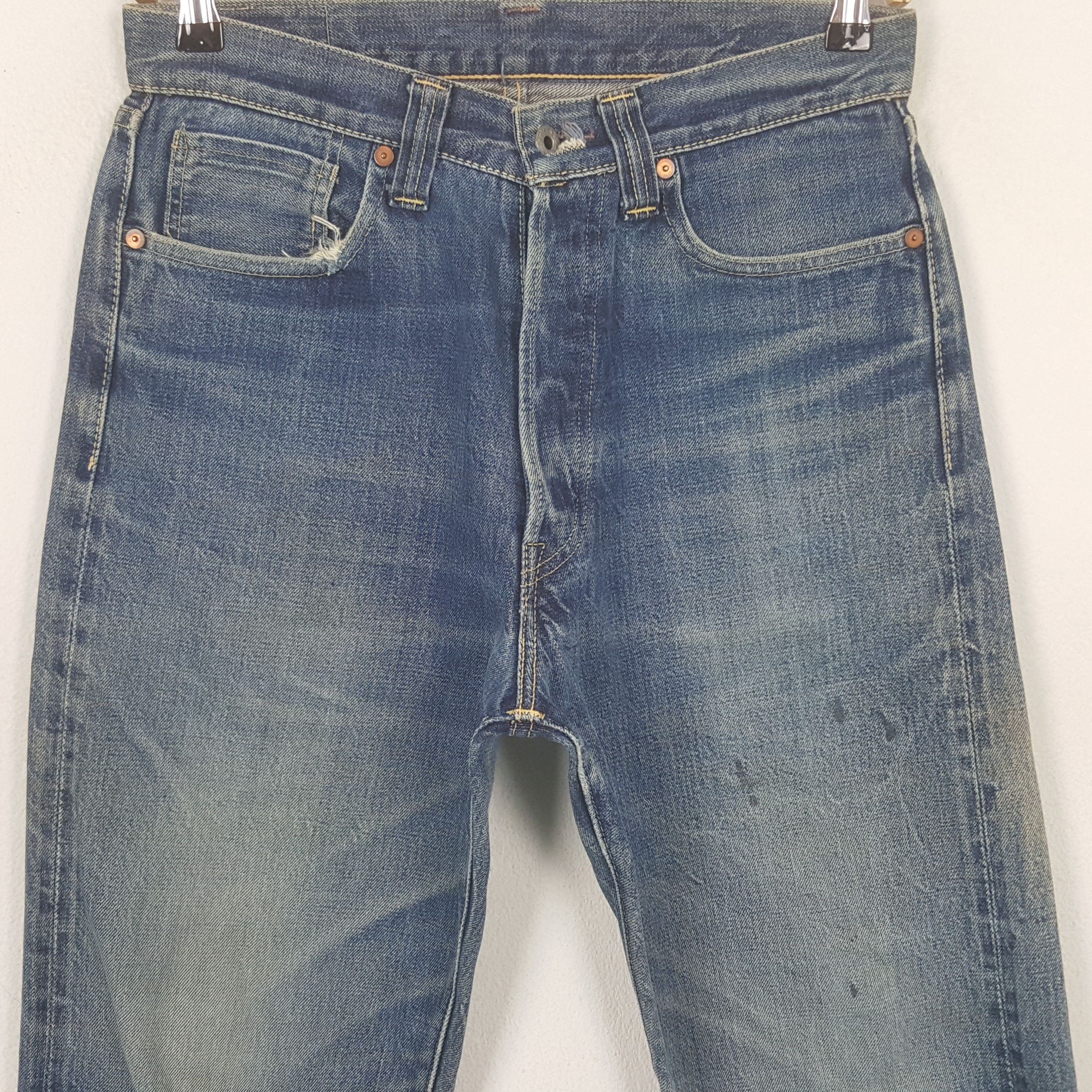 Denime Vintage Denime Selvedge Japanese Denim Jeans Size US 29 - 2 Thumbnail