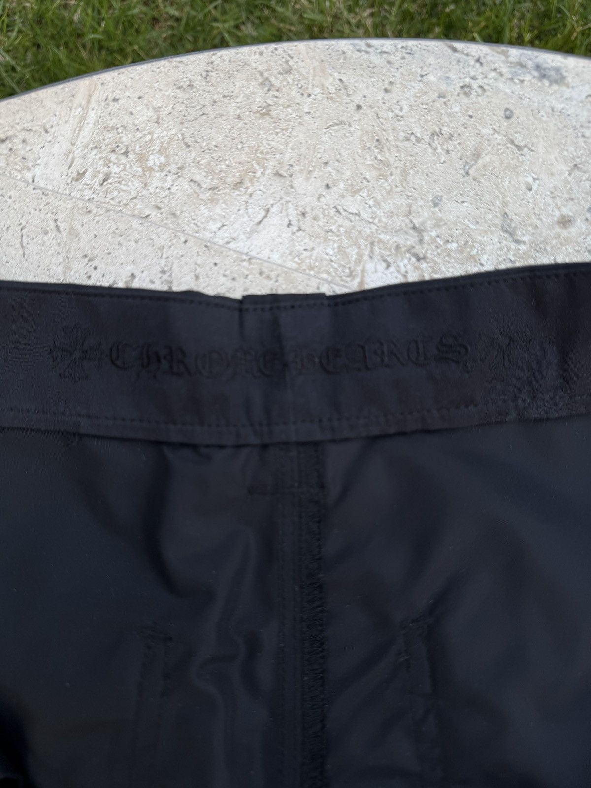 Chrome Hearts Chrome Hearts Nylon Leather Double Knee Shorts Size US 30 / EU 46 - 11 Thumbnail