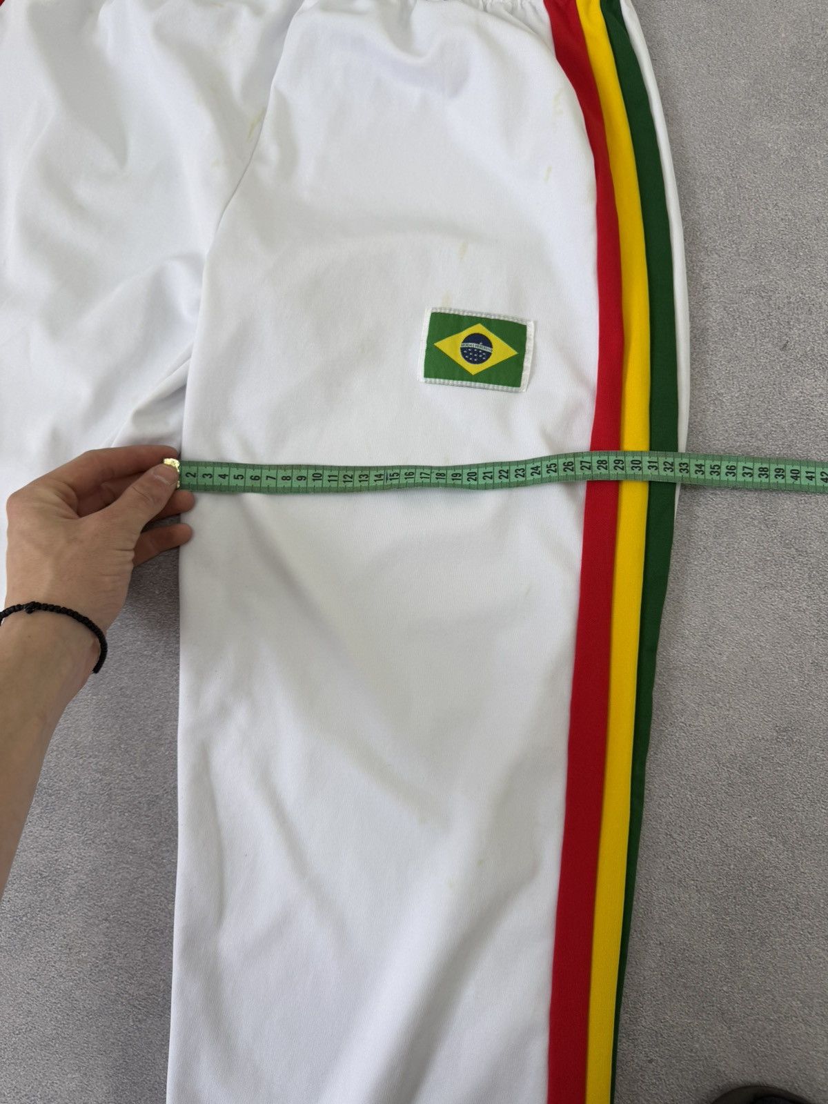 Japanese Brand 00s Brasil Retro Flared Bootcut Japan Style Pants Y2K Size US 36 / EU 52 - 10 Thumbnail