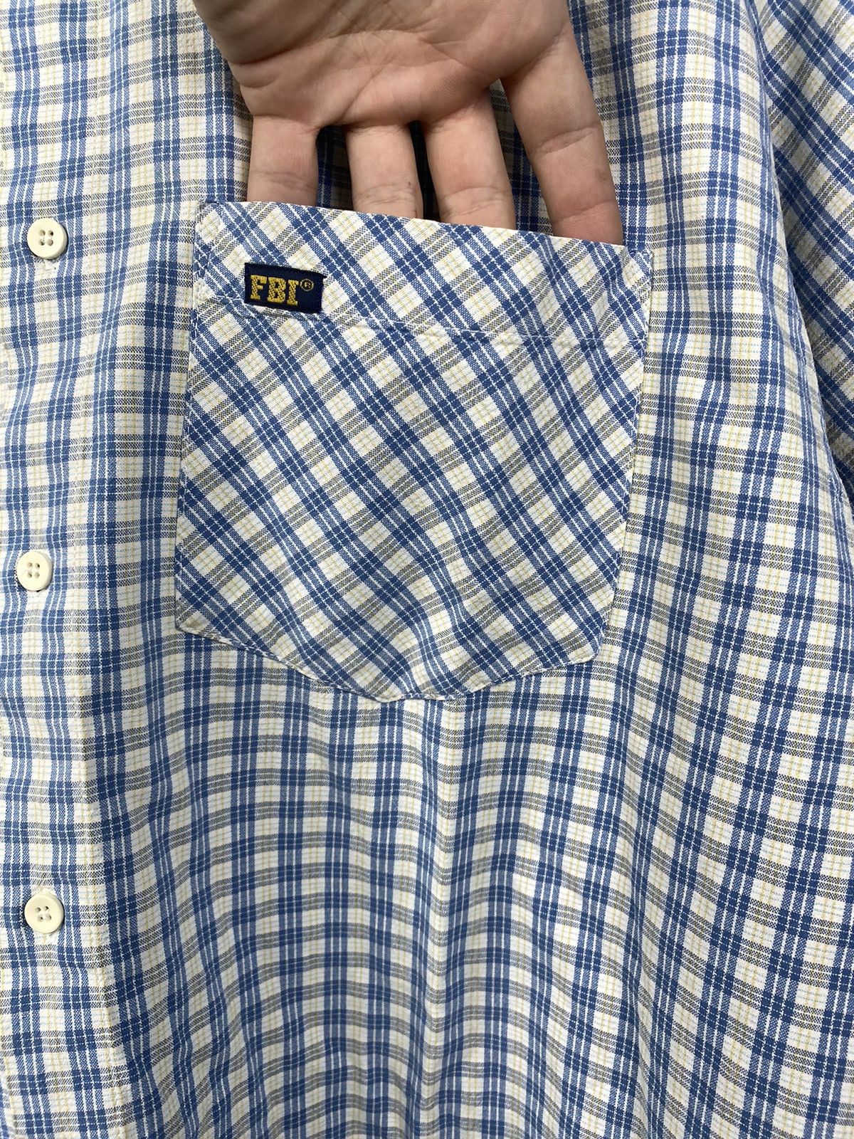 Vintage Vintage 90s Official Archive FBI Button Ups Shirt Size US XL / EU 56 / 4 - 5 Thumbnail