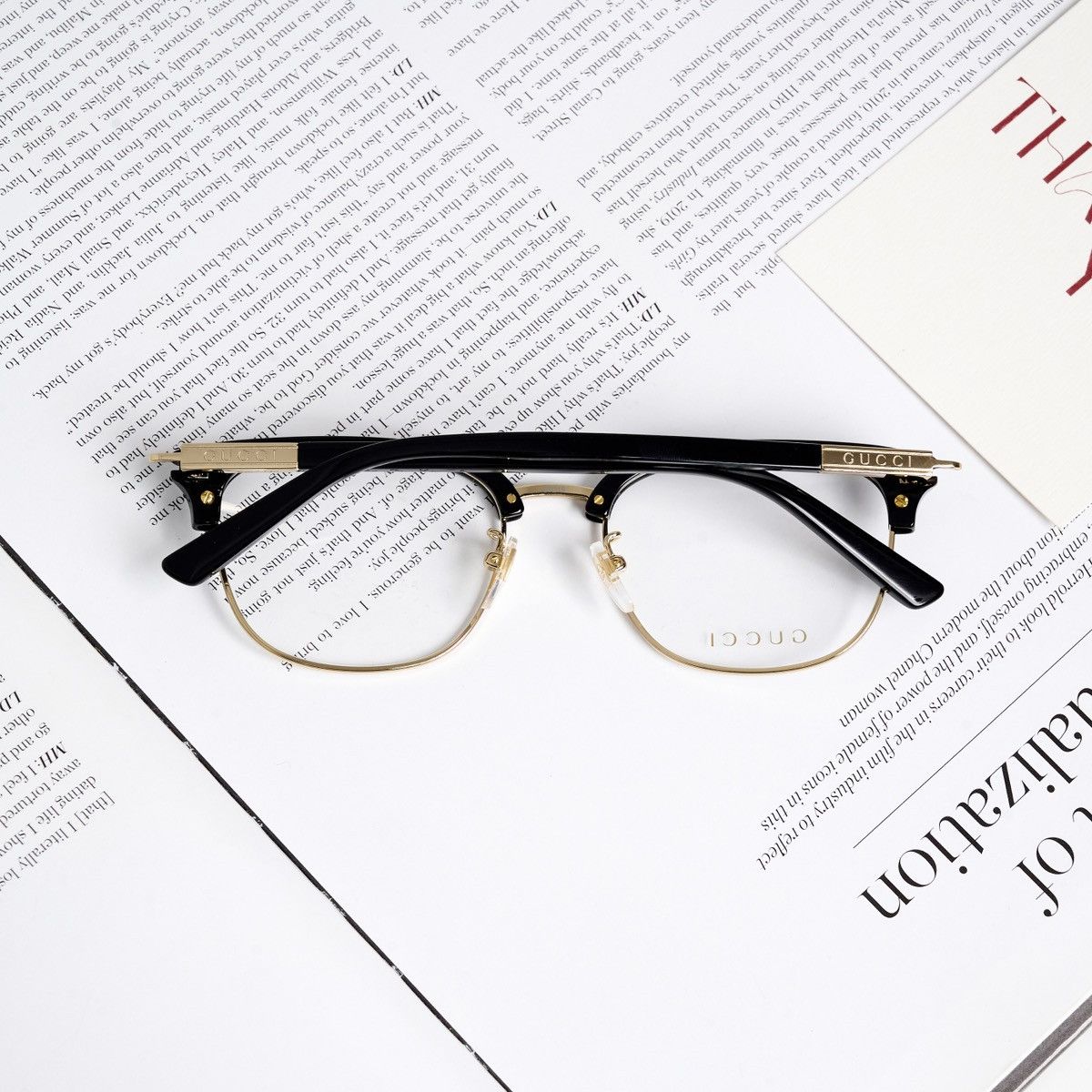 Gucci GUCCI GG1901OA 001 GLASSES Size ONE SIZE - 7 Thumbnail