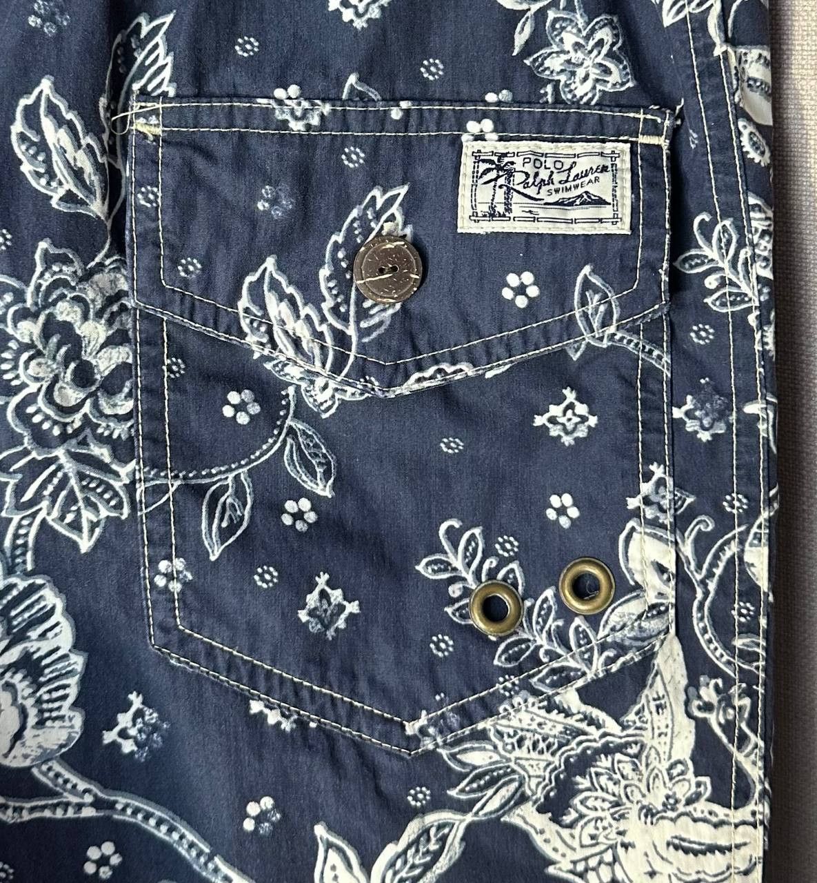 Polo Ralph Lauren Polo Ralph Lauren Swimwear Swim Shorts floral Beach Size US 36 / EU 52 - 6 Thumbnail