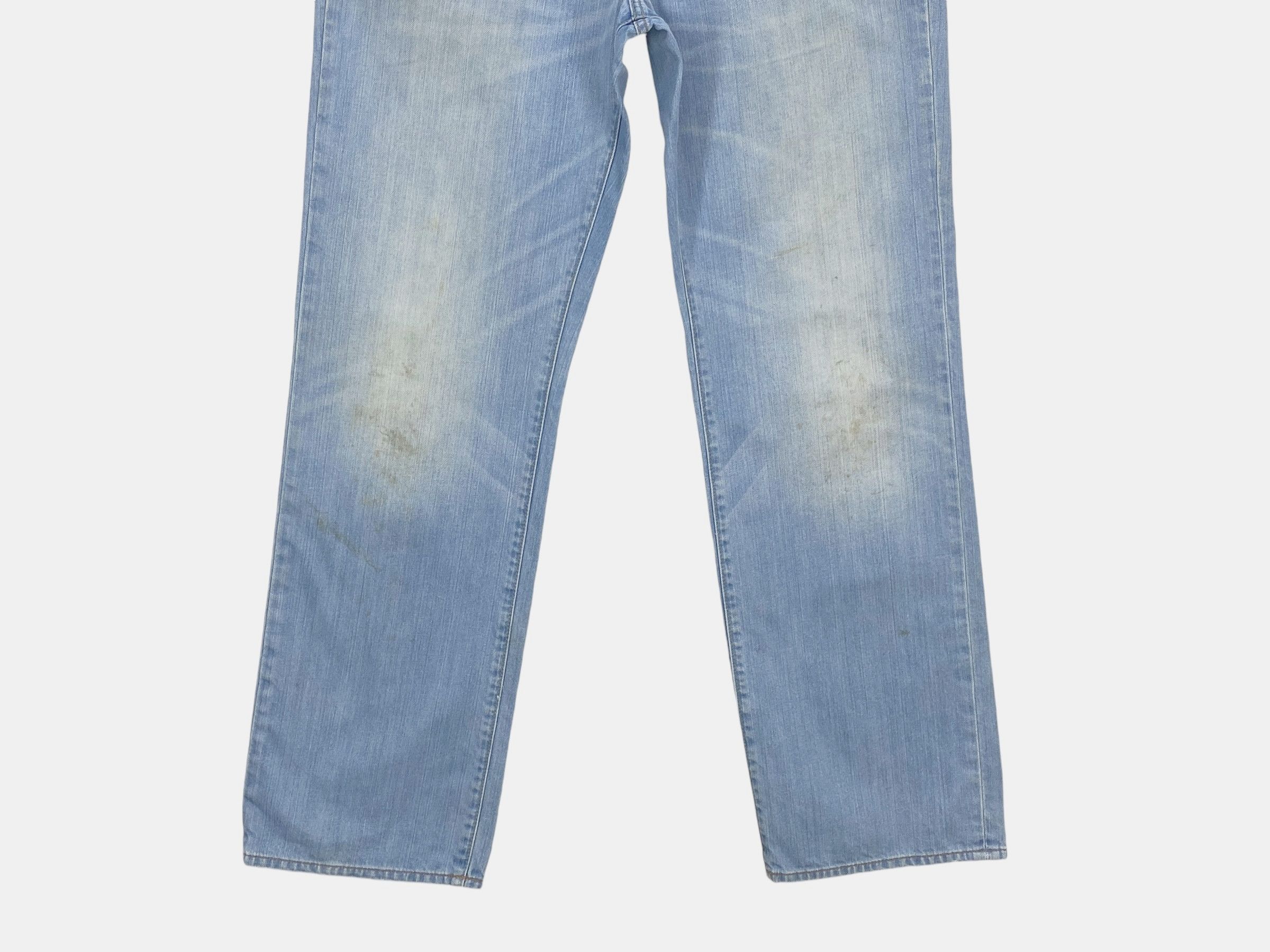 Lucky Brand × Vintage Lucky Brand Dungarees High Waisted Loose Jeans Size US 34 / EU 50 - 4 Thumbnail