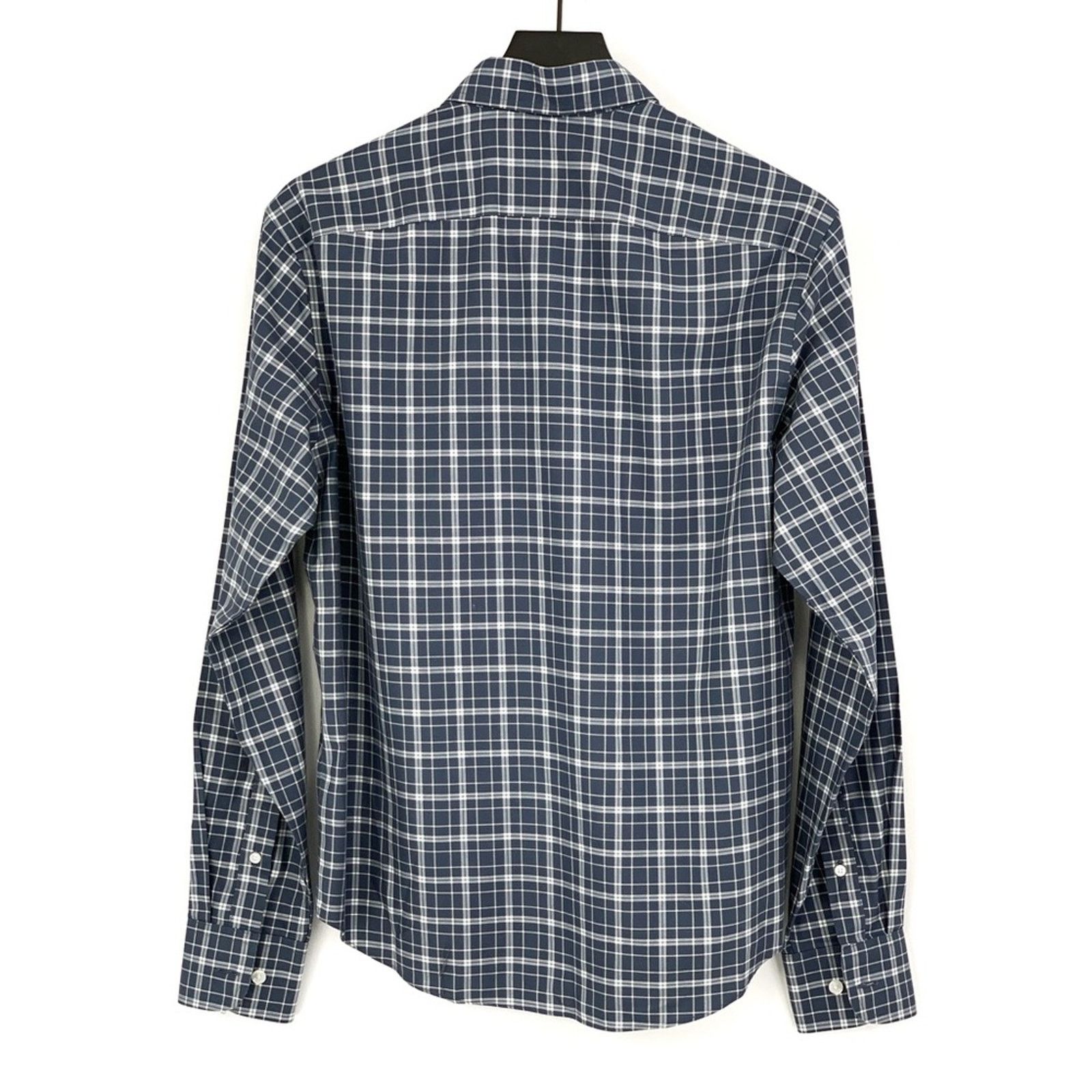 UNTUCKit UNTUCKIT Lazarat WF Button Down Shirt Blue White Plaid S Size US S / EU 44-46 / 1 - 7 Thumbnail