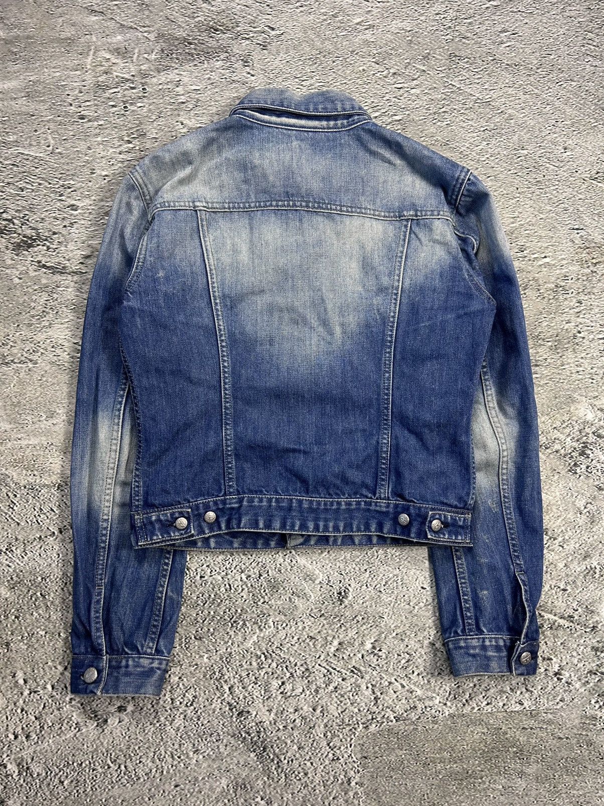 Diesel × Vintage Diesel denim jacket blue Size L / US 10 / IT 46 - 5 Thumbnail