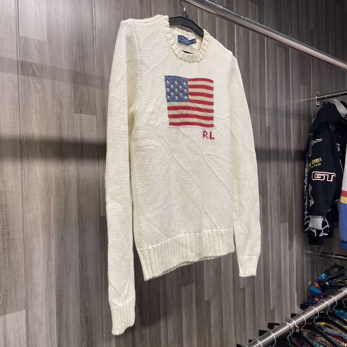 Polo Ralph Lauren Polo Ralph Lauren American Flag Sweater Size US M / EU 48-50 / 2 - 2 Thumbnail