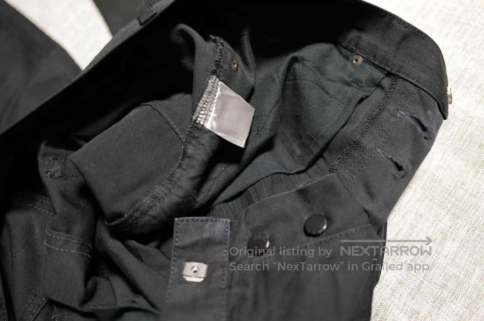 Dior Black Casual Pants with Textured Leg Patterns. Size US 32 / EU 48 - 4 Thumbnail