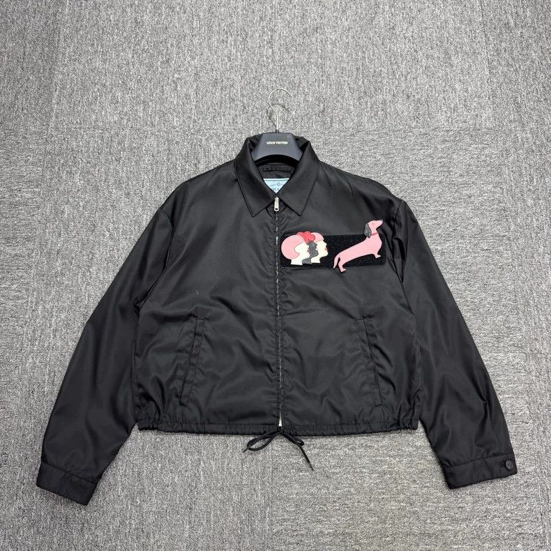Prada Prada Velcro design nylon jacket 2502-Nextarrow Size US XXS / EU 40 - 3 Thumbnail