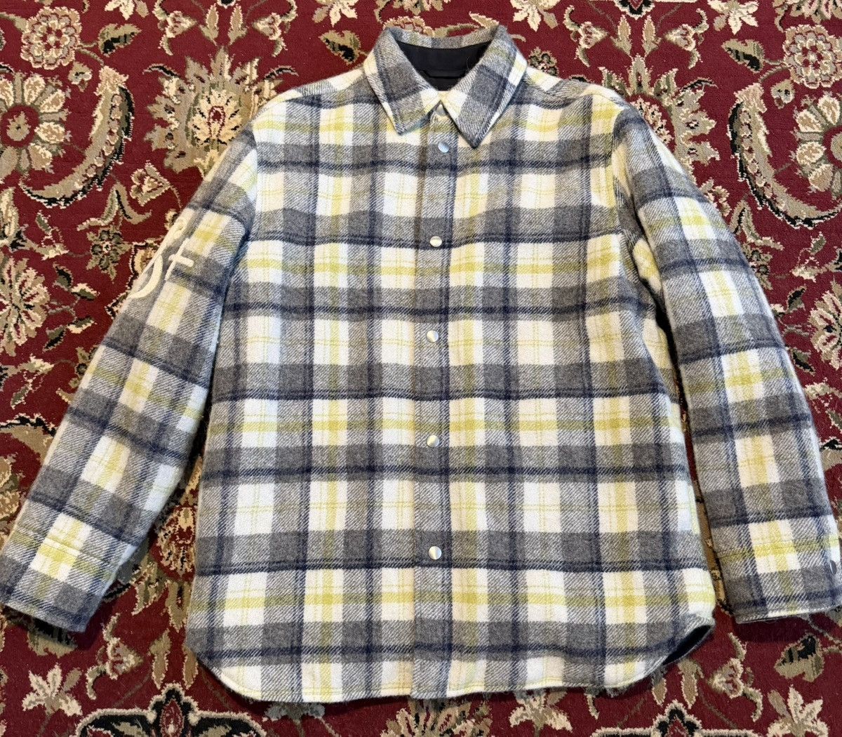 Jil Sander Jil Sander Alpaca Check Jacket Size US S / EU 44-46 / 1 - 1 Thumbnail