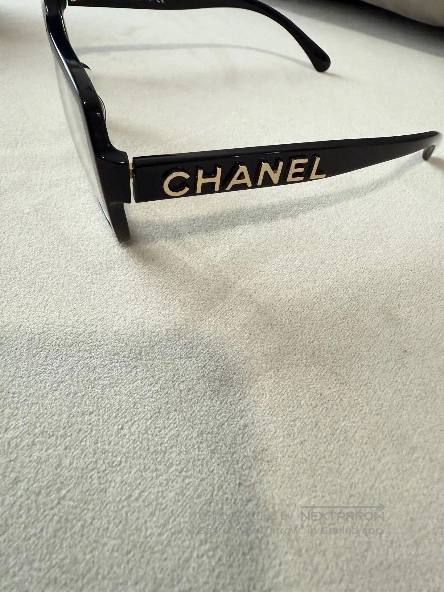 Chanel Chanel Black Square Frame Glasses. Size ONE SIZE - 5 Thumbnail