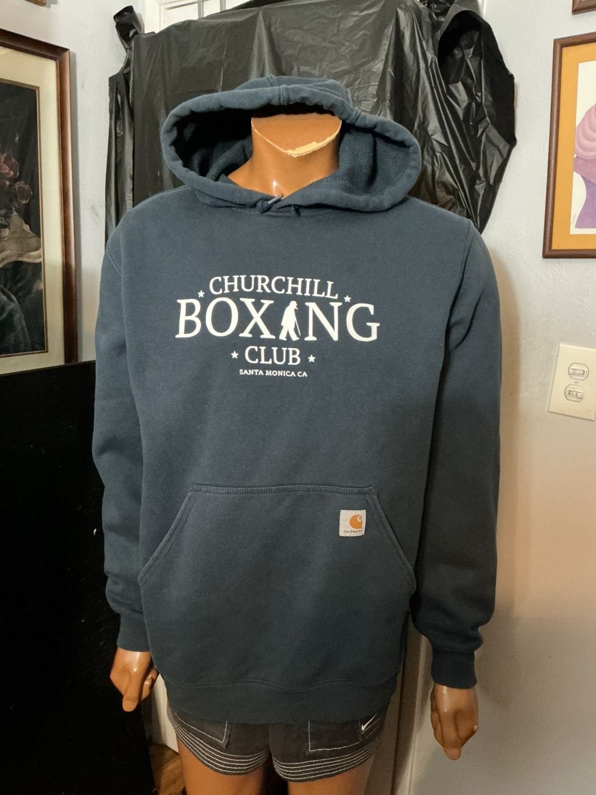 Carhartt Carhartt Churchill Boxing Club Santa Monica Pullover Hoodie Size US M / EU 48-50 / 2 - 9 Thumbnail