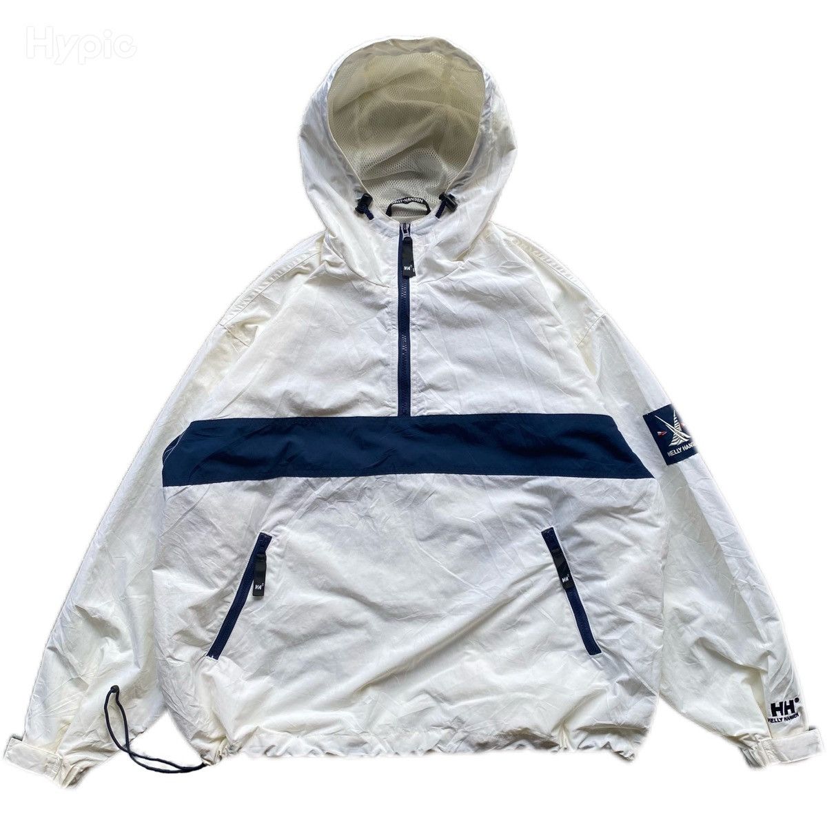 Helly Hansen 🔥VINTAGE HELLY HANSEN NAVAL GEAR CAGOULE JACKET RARE Size US L / EU 52-54 / 3 - 1 Thumbnail
