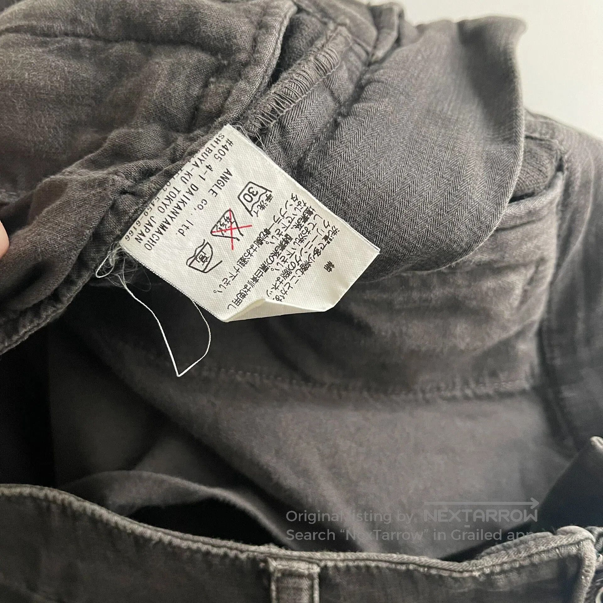 RIPVANWINKLE heavy-duty zippered pants by rip van winkle. Size US 26 / EU 42 - 6 Thumbnail