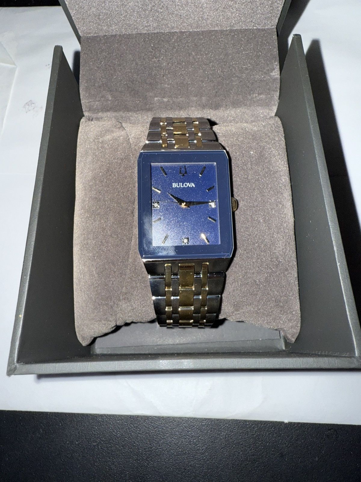 Bulova Bulova Women's Diamond Accent Two Tone Watch - 98P177 Size 30 - 3 Thumbnail