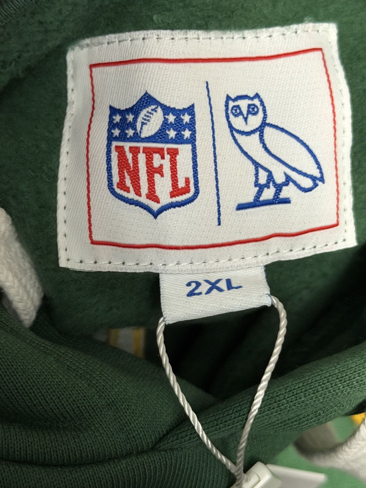Drake OVO x NFL Green Bay Packers Icon Team OG Owl Hoodie Size US XXL / EU 58 / 5 - 11 Thumbnail