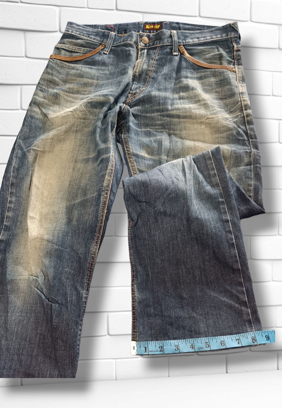 Edwin DISTRESSED EDWIN BLUETRIP & FADED. Size US 34 / EU 50 - 3 Thumbnail