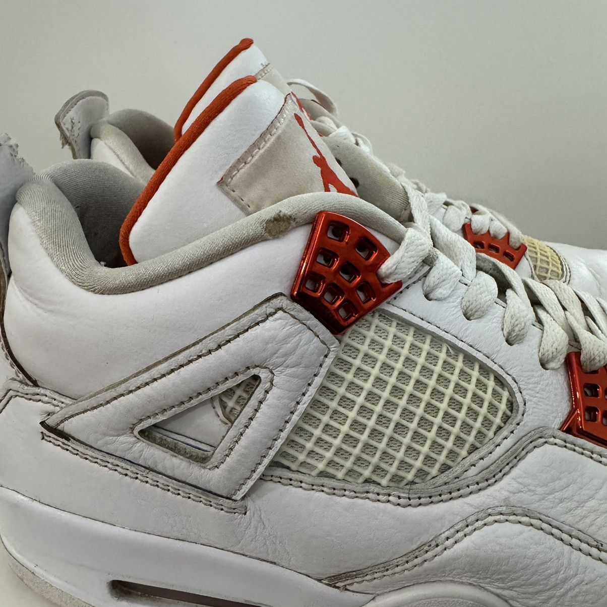 Jordan Brand Jordan 4 Retro Metallic Orange Size US 10 / EU 43 - 7 Thumbnail
