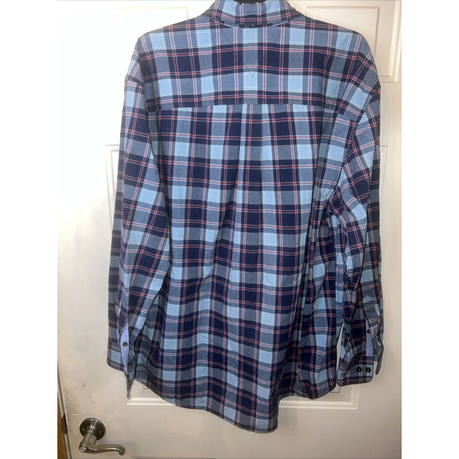 Tommy Hilfiger Tommy Hilfiger Men’s Button Up Shirt Size XL Blue Red Plaid Size US XL / EU 56 / 4 - 7 Thumbnail