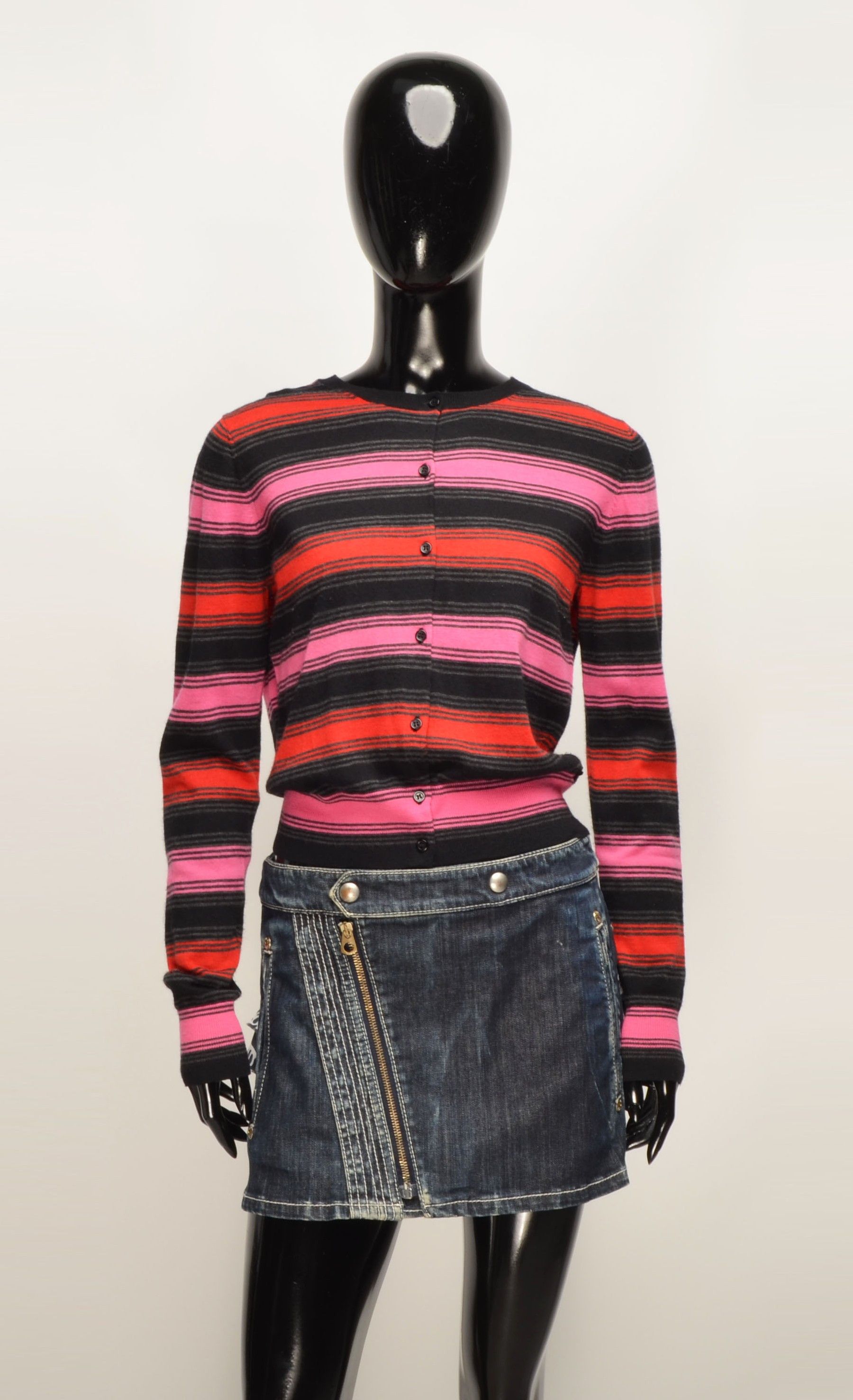 Paul Smith Paul Smith Black Label Wool Striped Kidcore Cardigan Size M / US 6-8 / IT 42-44 - 7 Thumbnail