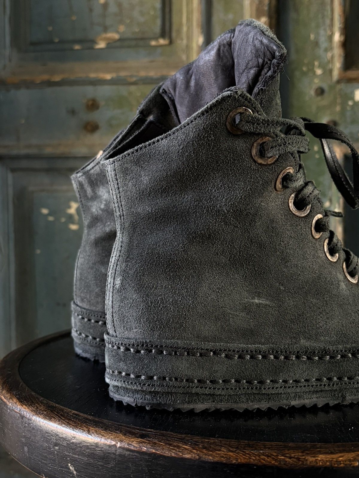 James Kearns James Kearns 8-hole reverse leather sneaker Size US 7 / EU 40 - 5 Thumbnail